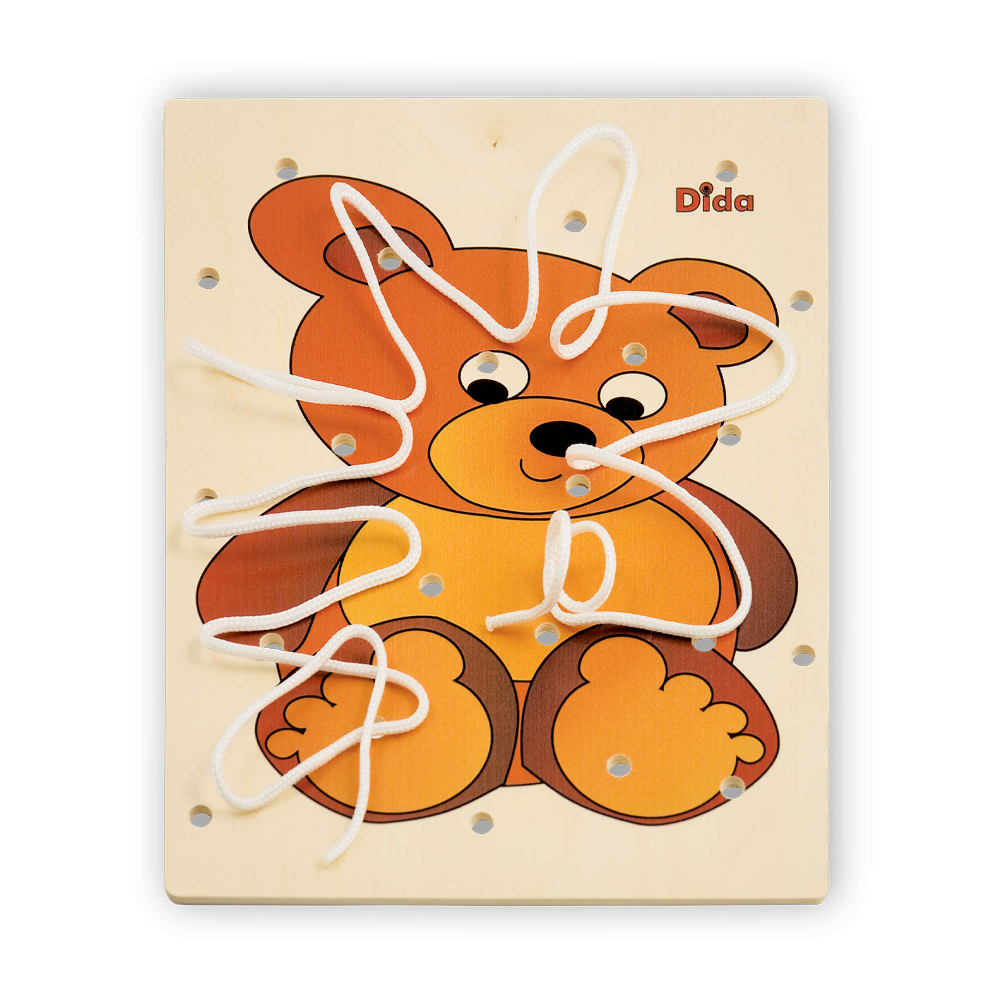 Allacciatura Orso - motricità fine - metodo Montessori - Dida Allacciatura Orso - motricità fine - metodo Montessori - Dida