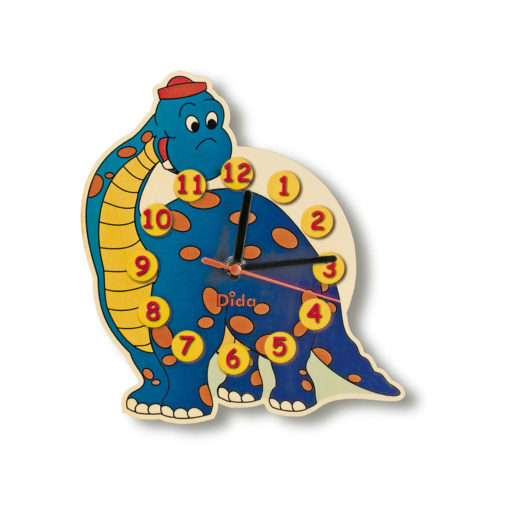 Orologio per la cameretta - Dinosauro orologio da muro per la stanza -Dida