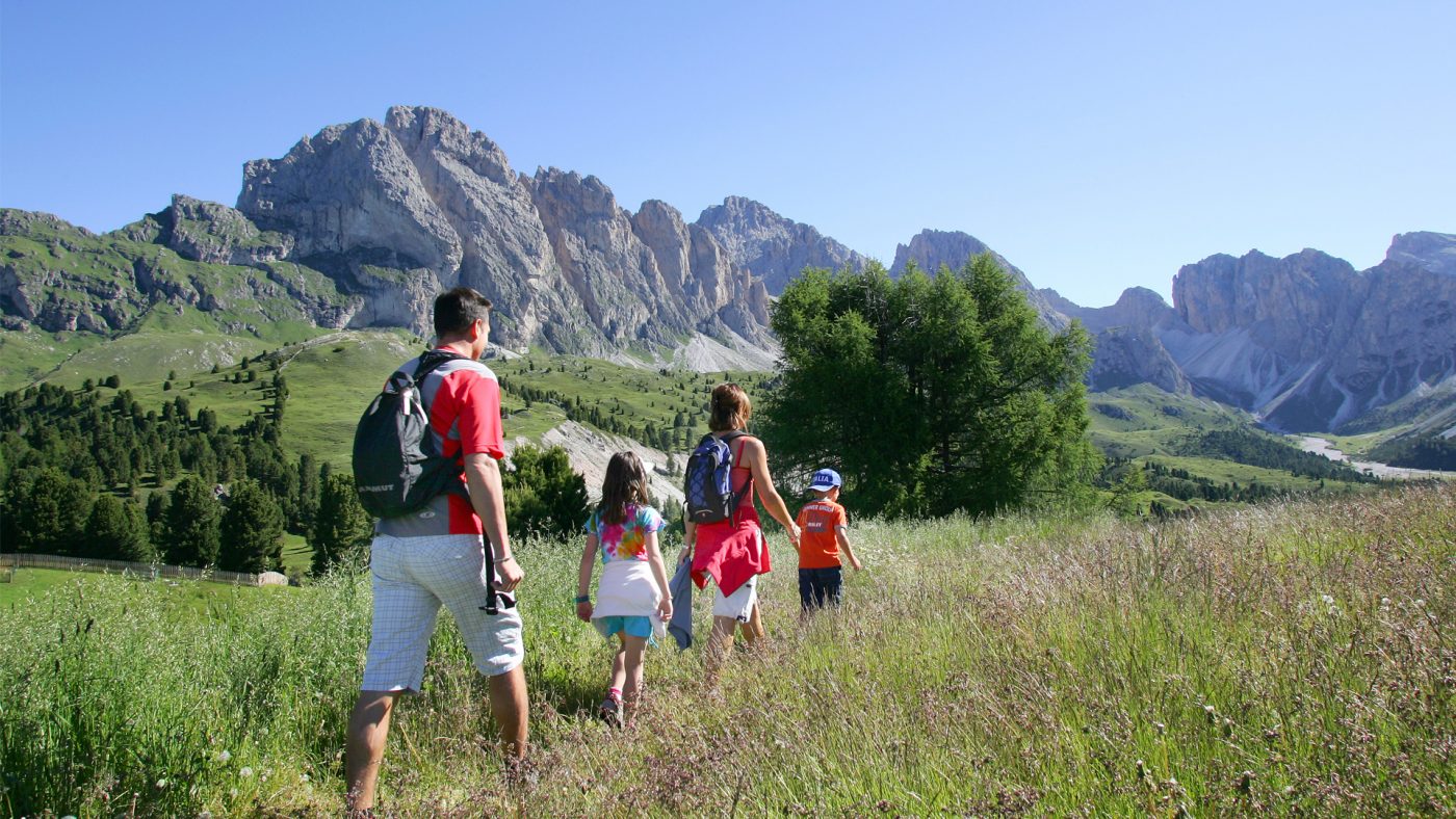 Fare trekking con i bambini