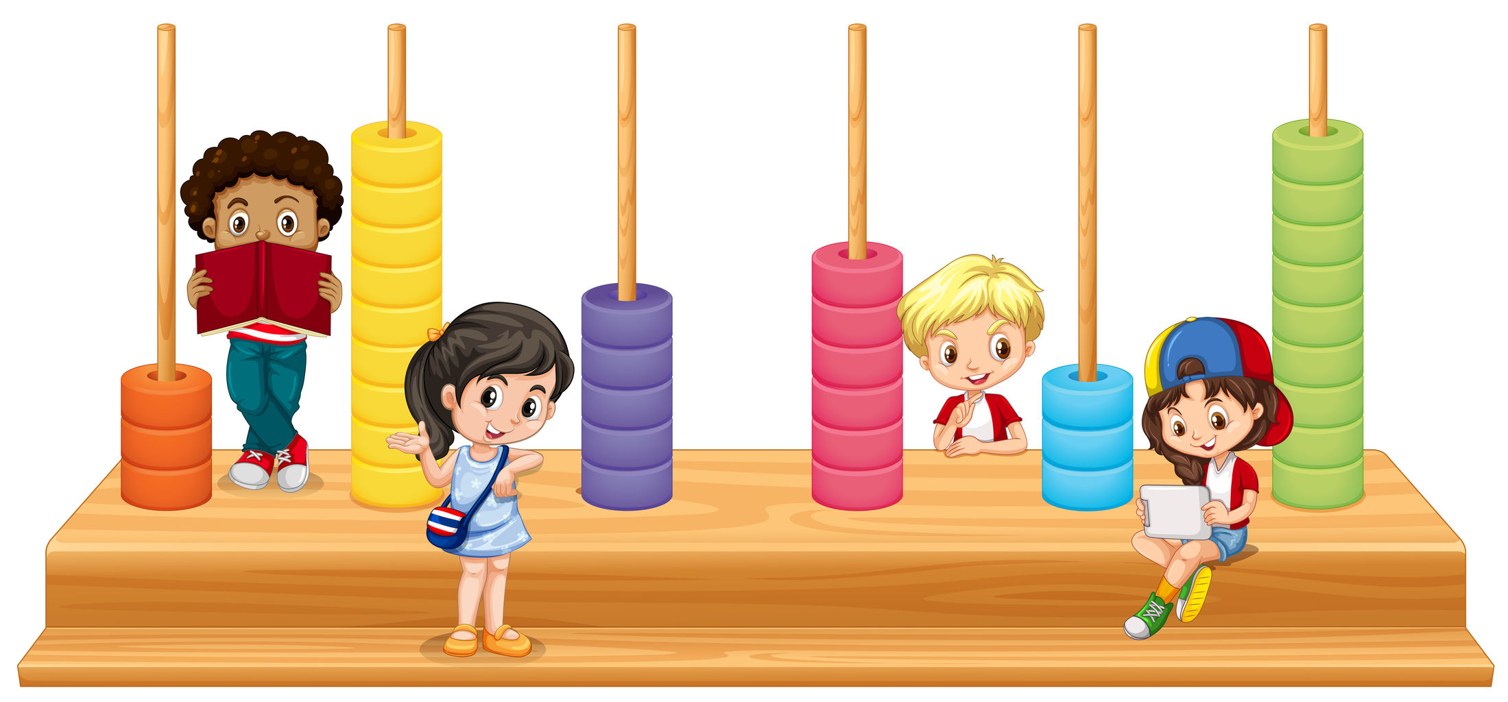 Abaco gioco didattico: utilizzo dell'abaco dagli adulti ai bambini,  Montessori