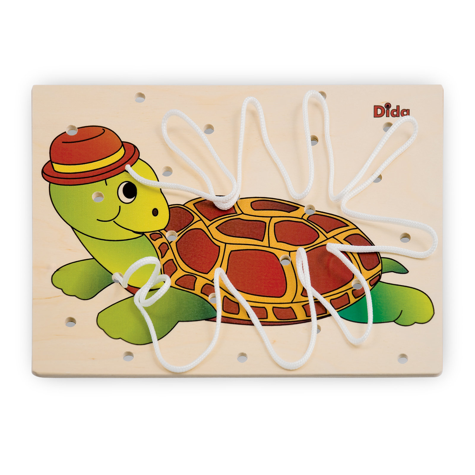 Allacciatura tartaruga-gioco didattico di coordinazione concentrazione-Dida Allacciatura tartaruga-gioco didattico di coordinazione concentrazione-Dida