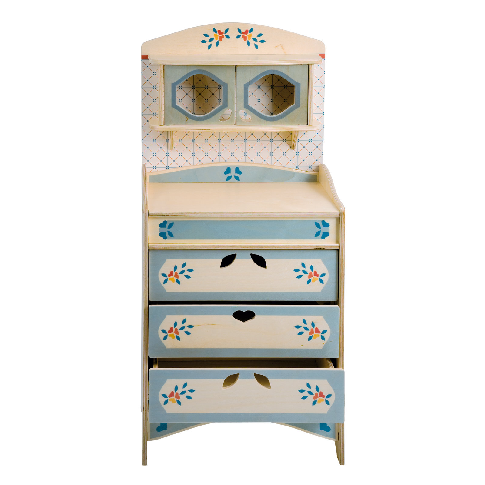 Cassettiera giocattolo in legno arredi montessoriani a misura di bimbo-Dida Cassettiera giocattolo in legno arredi montessoriani a misura di bimbo-Dida