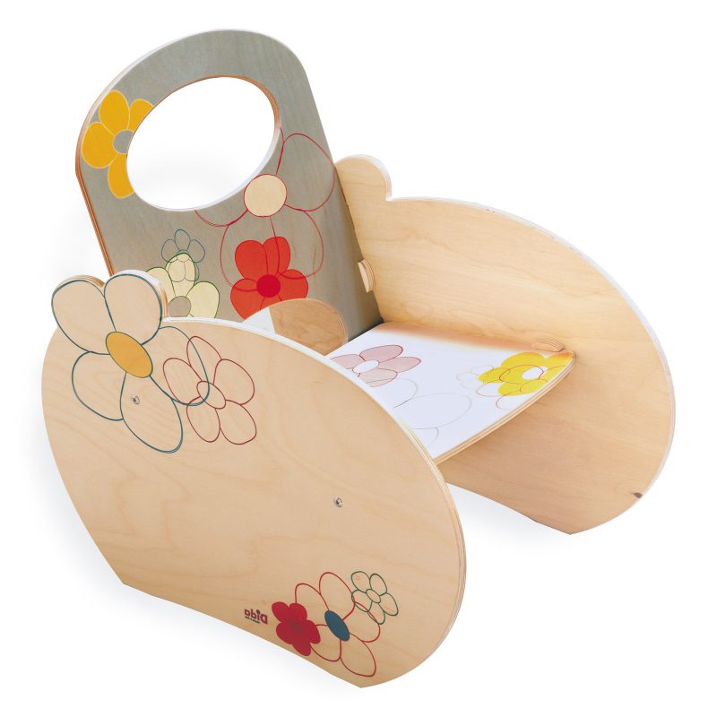 Dida Sedia a dondolo per bambini Giochi in legno