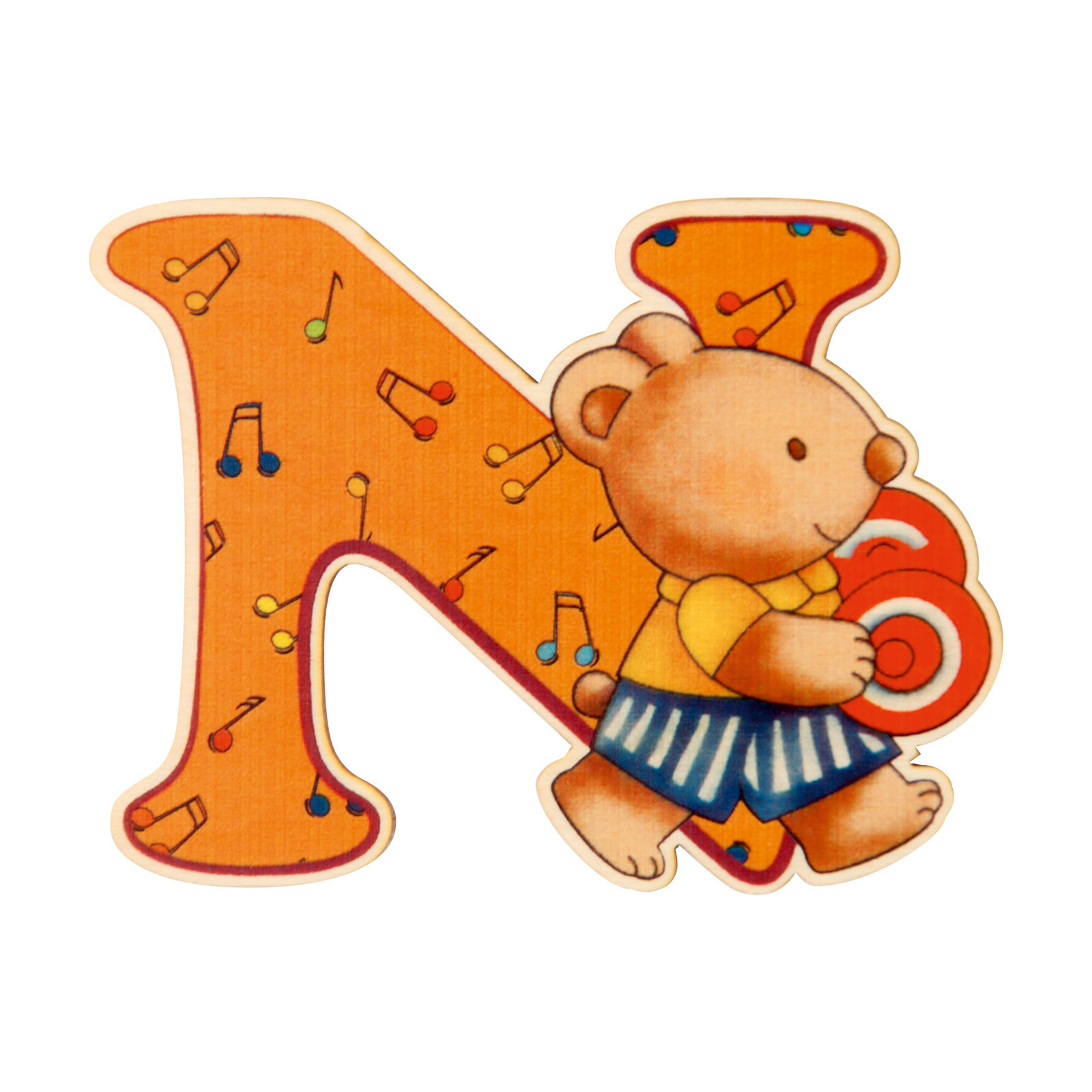 lettera-n lettera in legno N