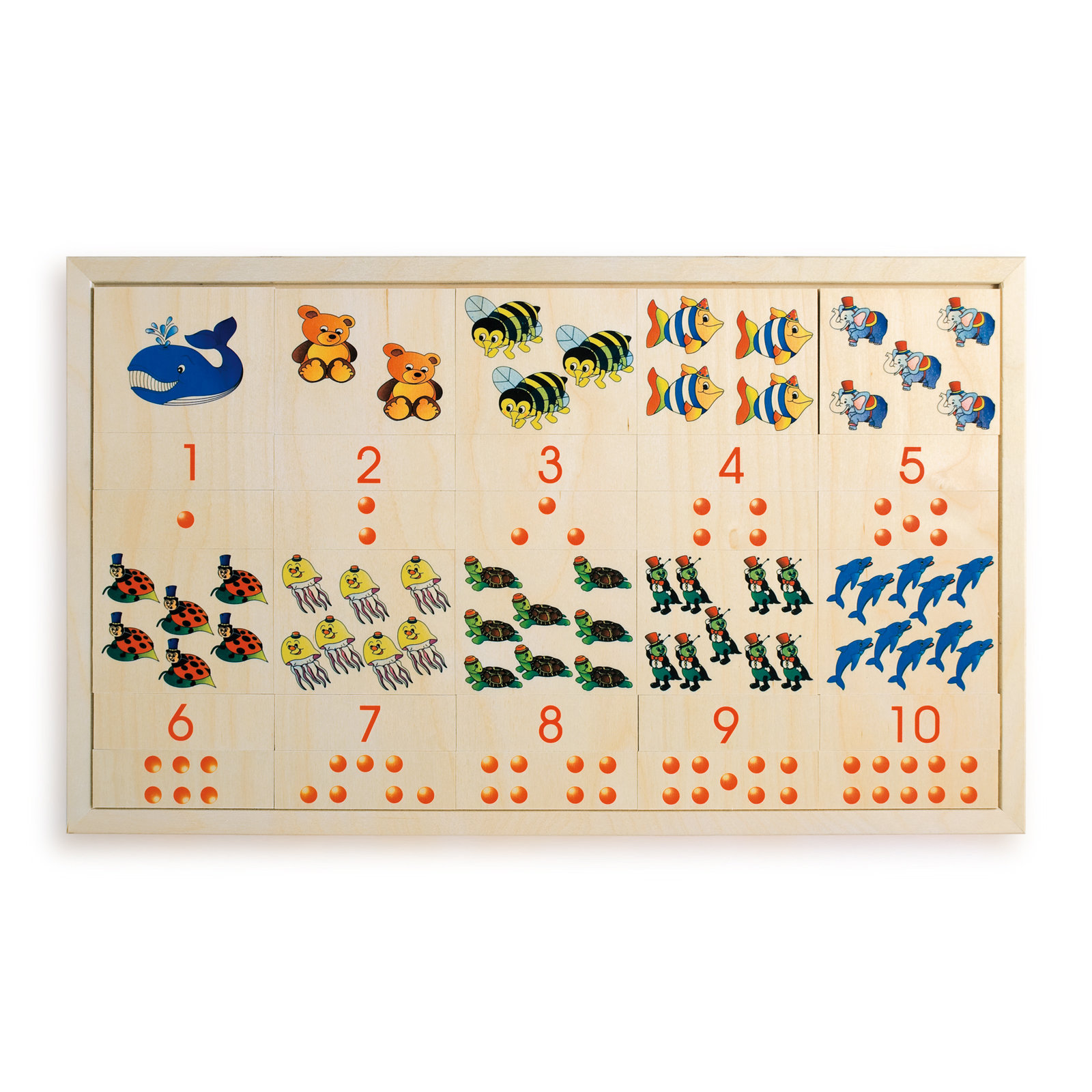 Numeri Disegni e Quantità - gioco da tavolo - gioco didattico - Dida Numeri Disegni e Quantità - gioco da tavolo - gioco didattico - Dida