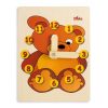 Orologio didattico Orso - orologio di apprendimento per bambini - Dida