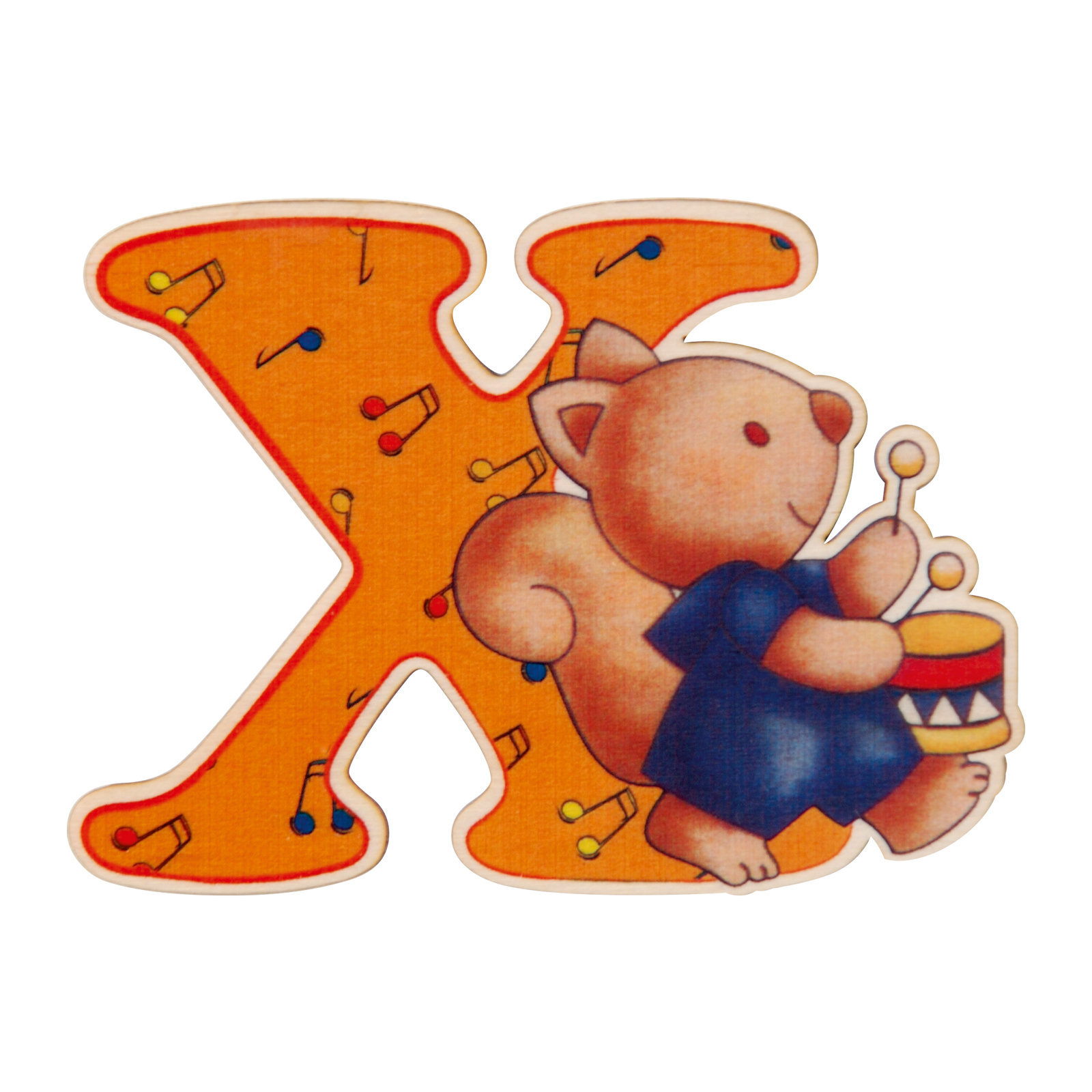 lettera-x lettera in legno X