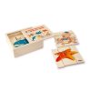 Puzzle semplice per bambini -animali marini -puzzle facili per i piccoli -Dida