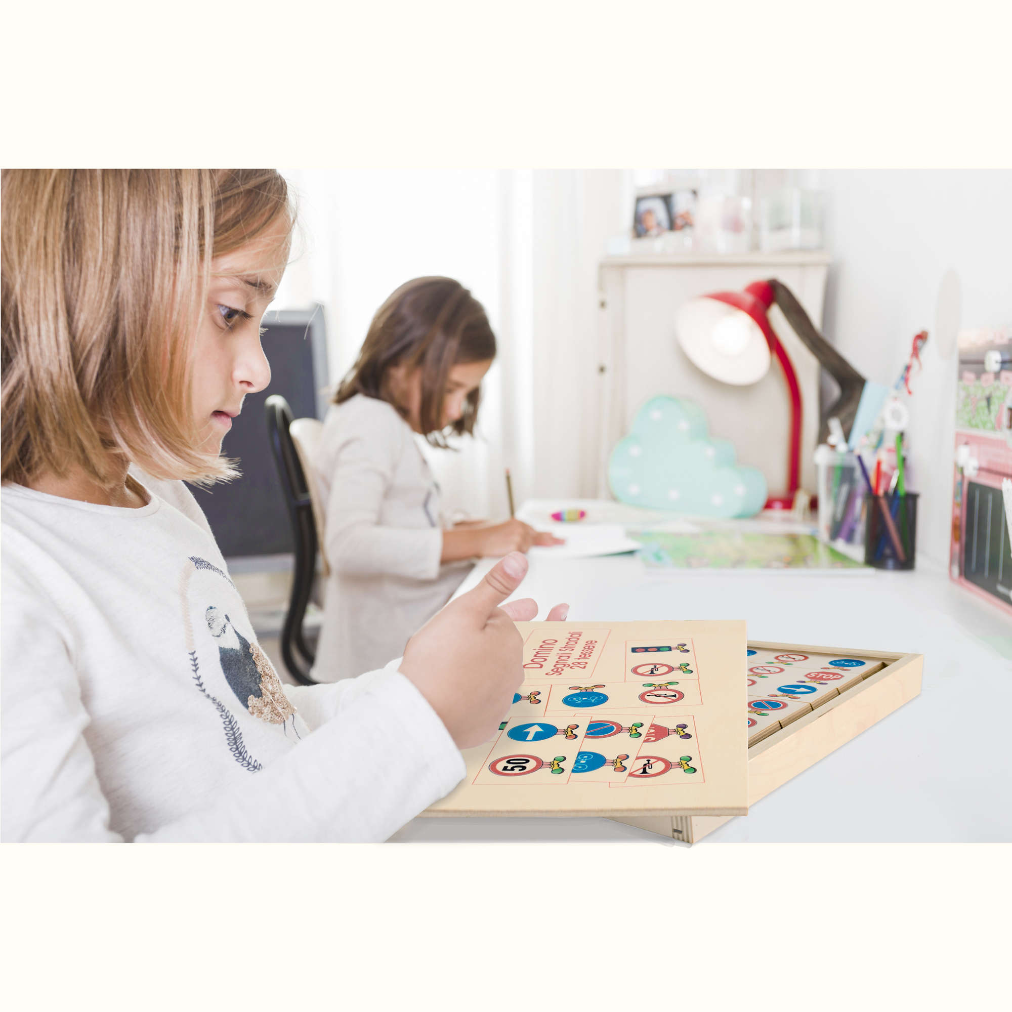 Domino segnali stradali 28 pz.- gioco da tavolo - educazione stradale -Dida Domino segnali stradali 28 pz.- gioco da tavolo - educazione stradale -Dida