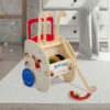 Minigolf in legno per giochi di movimento - carrellino gioco - Dida
