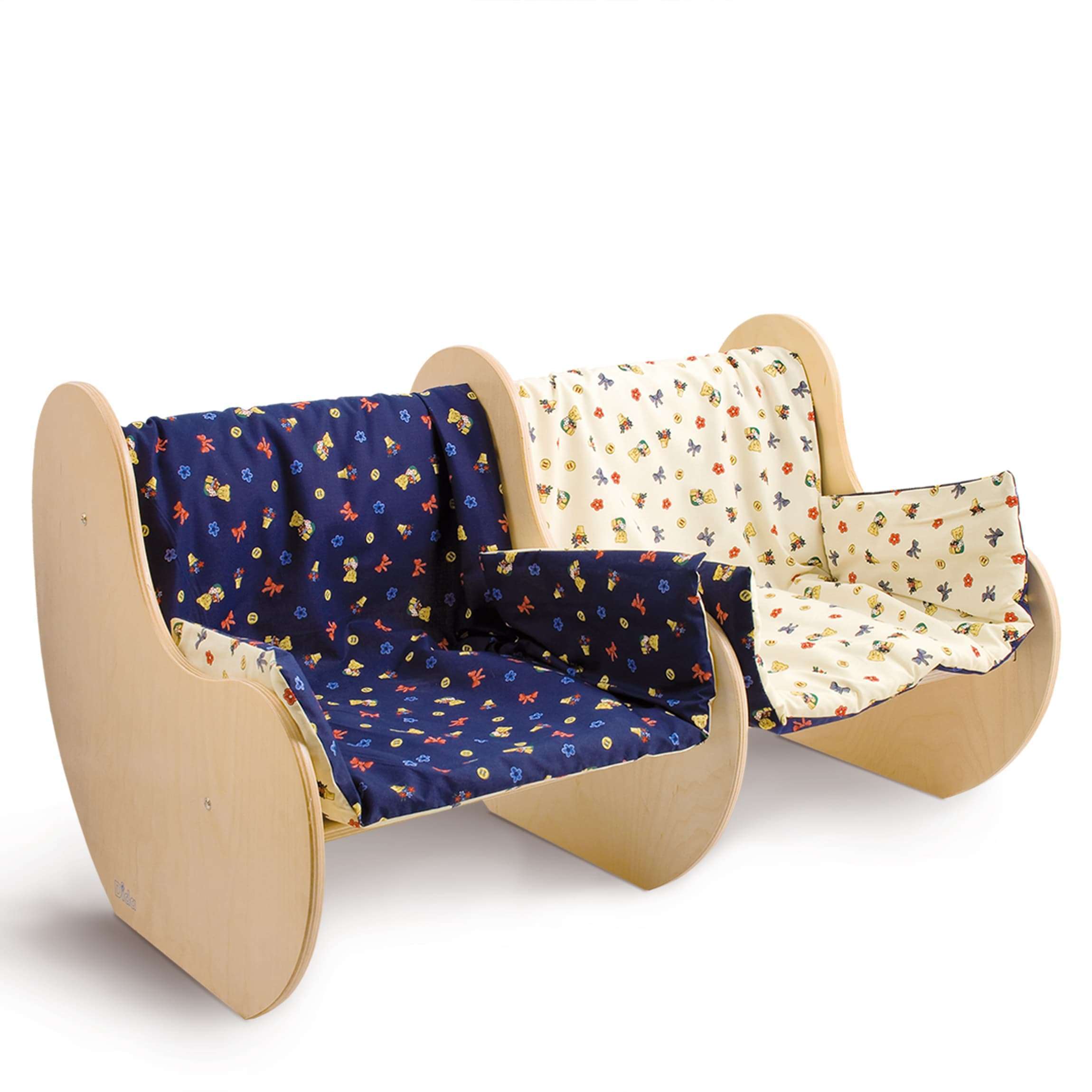 Divanetto bimbi in legno- Dida Divanetto bimbi in legno, arreda la cameretta con mobili per bambini - Dida