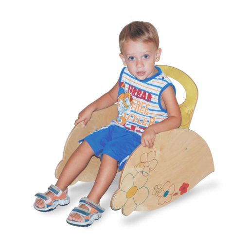 Sedia a dondolo bimbo - Mobili per bambini in stile Montessori - Dida