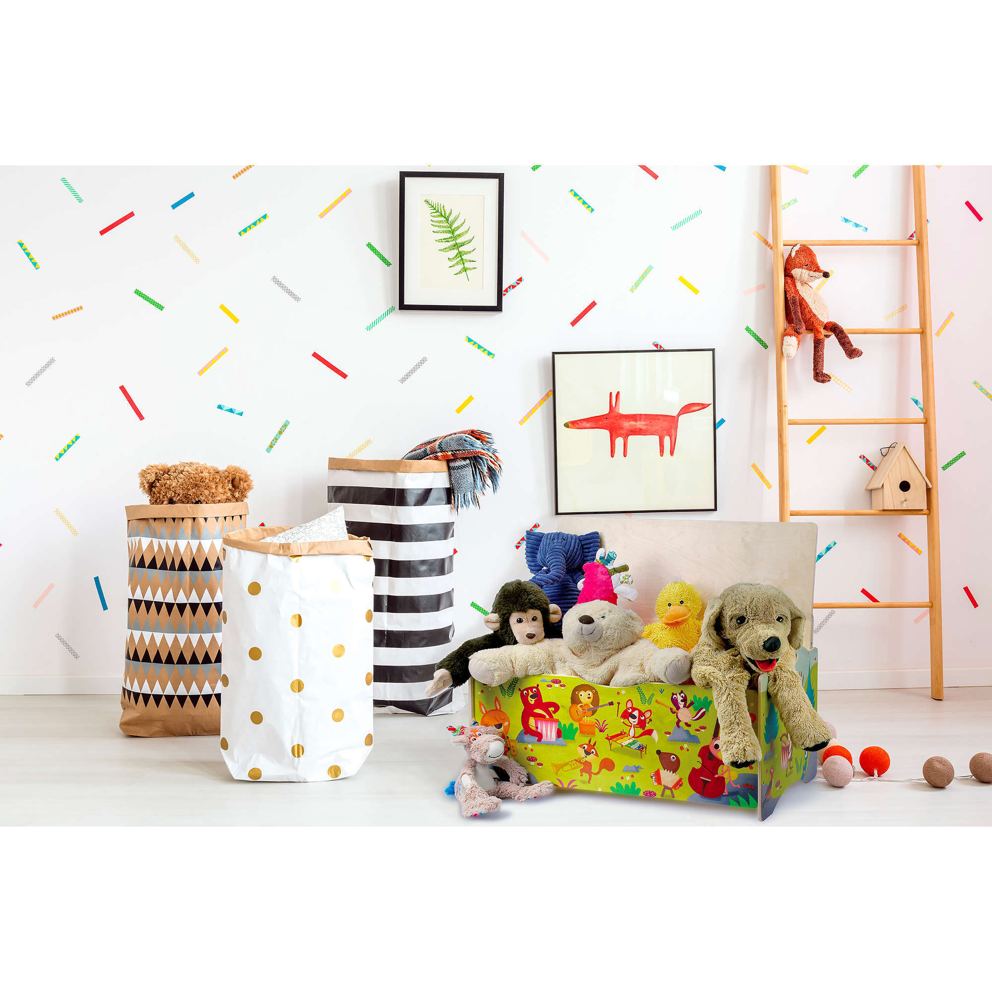 Cassapanca portagiochi - concerto nel bosco Cassapanca portagiochi - concerto nel bosco