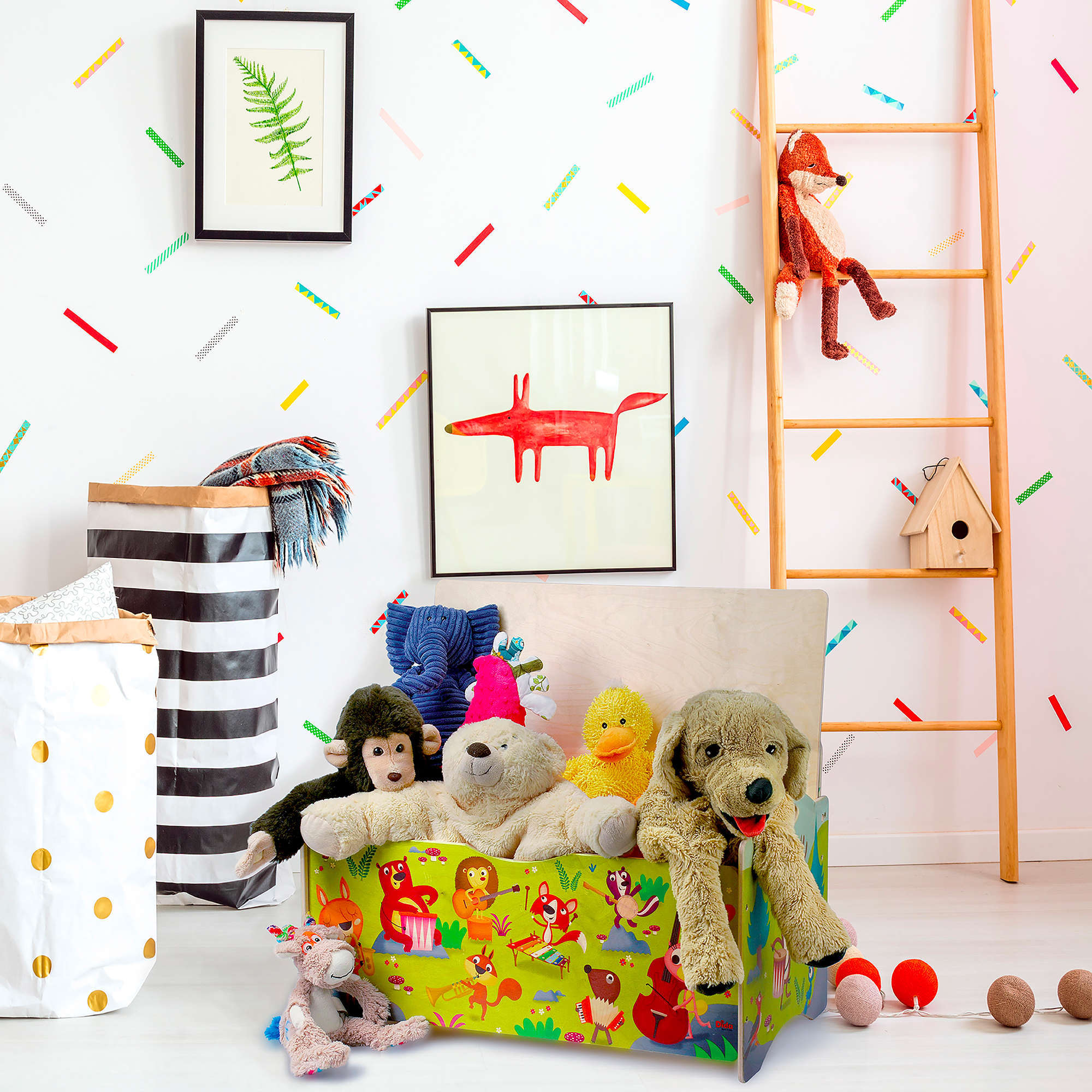 Cassapanca portagiochi - concerto nel bosco Cassapanca portagiochi - concerto nel bosco