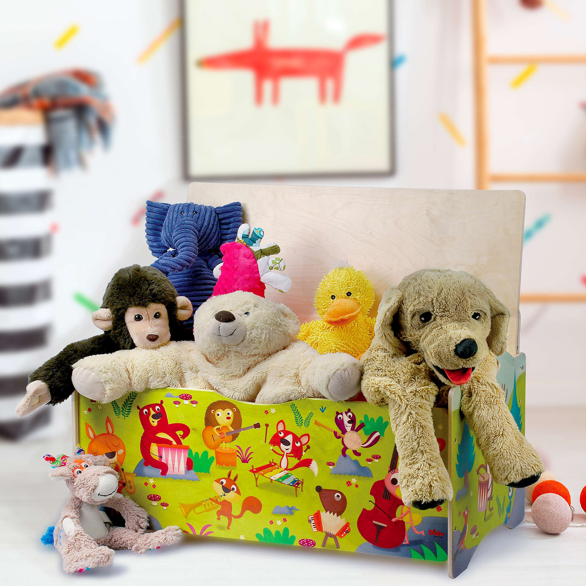 Cassapanca portagiochi - concerto nel bosco Cassapanca portagiochi - concerto nel bosco