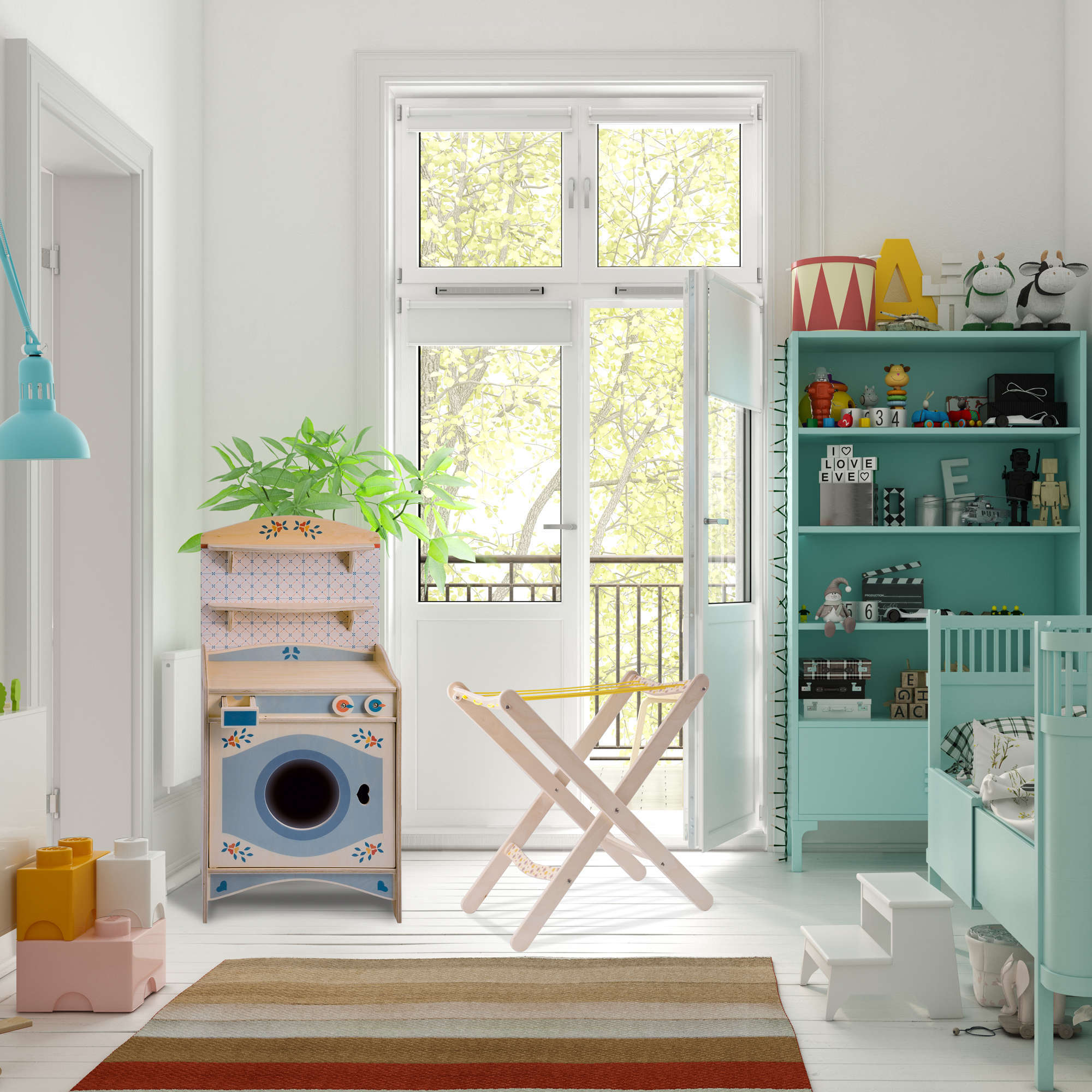 Giochi-di-imitazione-Lavatrice-Stendino2