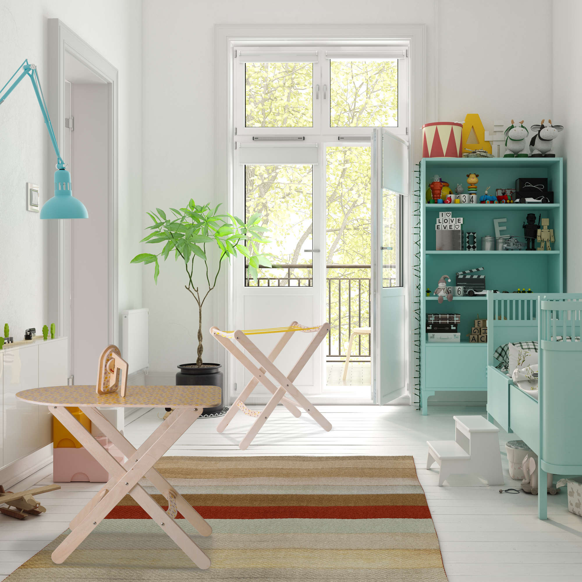 Giochi-di-imitazione-Stendino-Asse-da-stiro-1