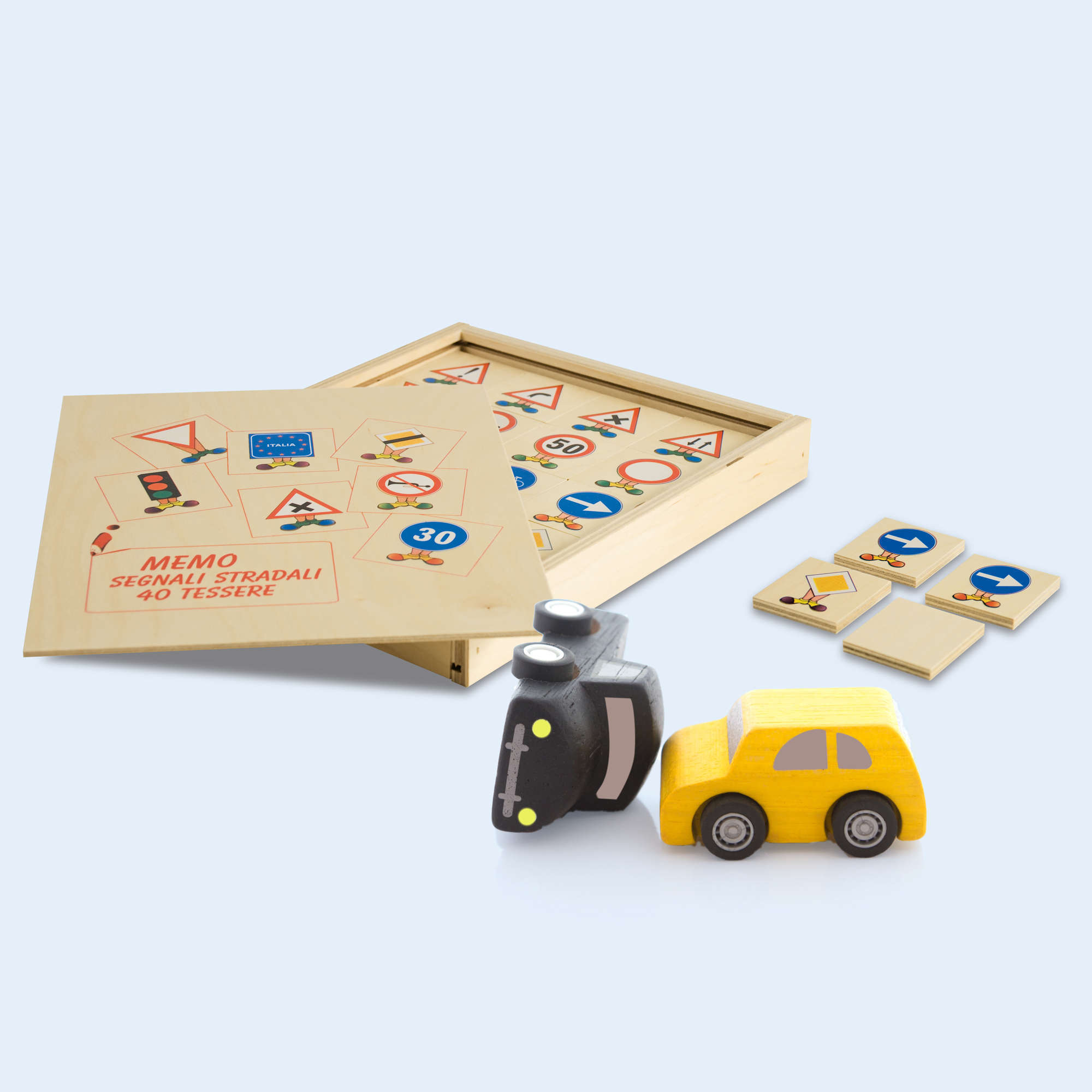 Memo segnali stradali - gioco da tavolo - educazione stradale - Dida Memo segnali stradali - gioco da tavolo - educazione stradale - Dida