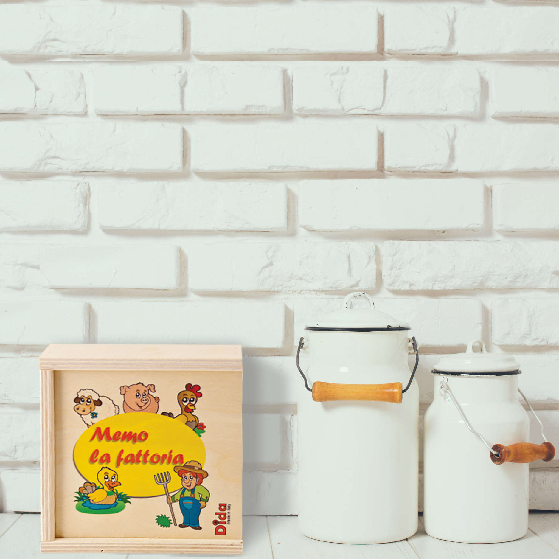 Memo Fattoria degli animali - memory game - gioco delle coppie - Dida Memo Fattoria degli animali - memory game - gioco delle coppie - Dida