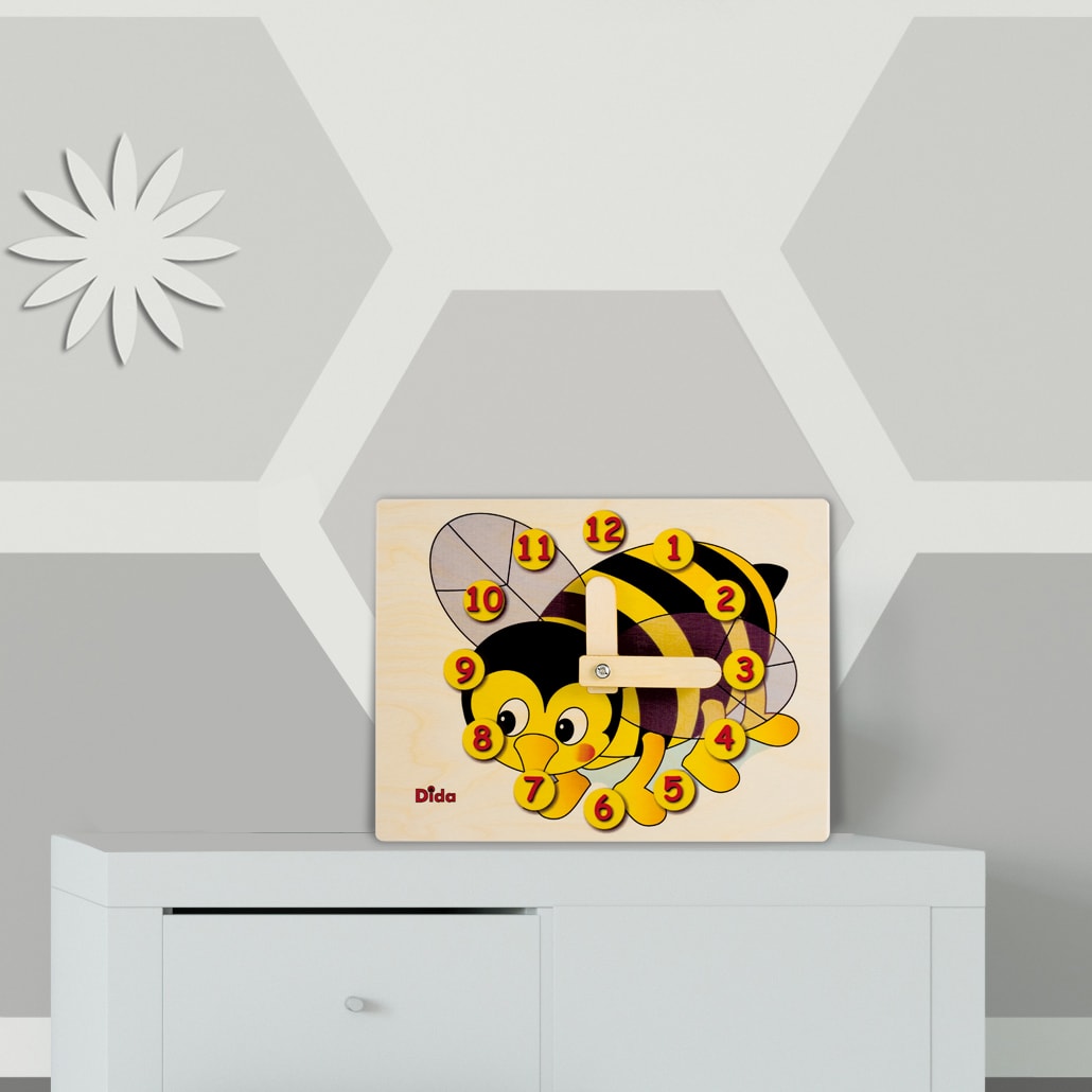 Orologio didattico Ape -orologio apprendimento per misurare il tempo -Dida