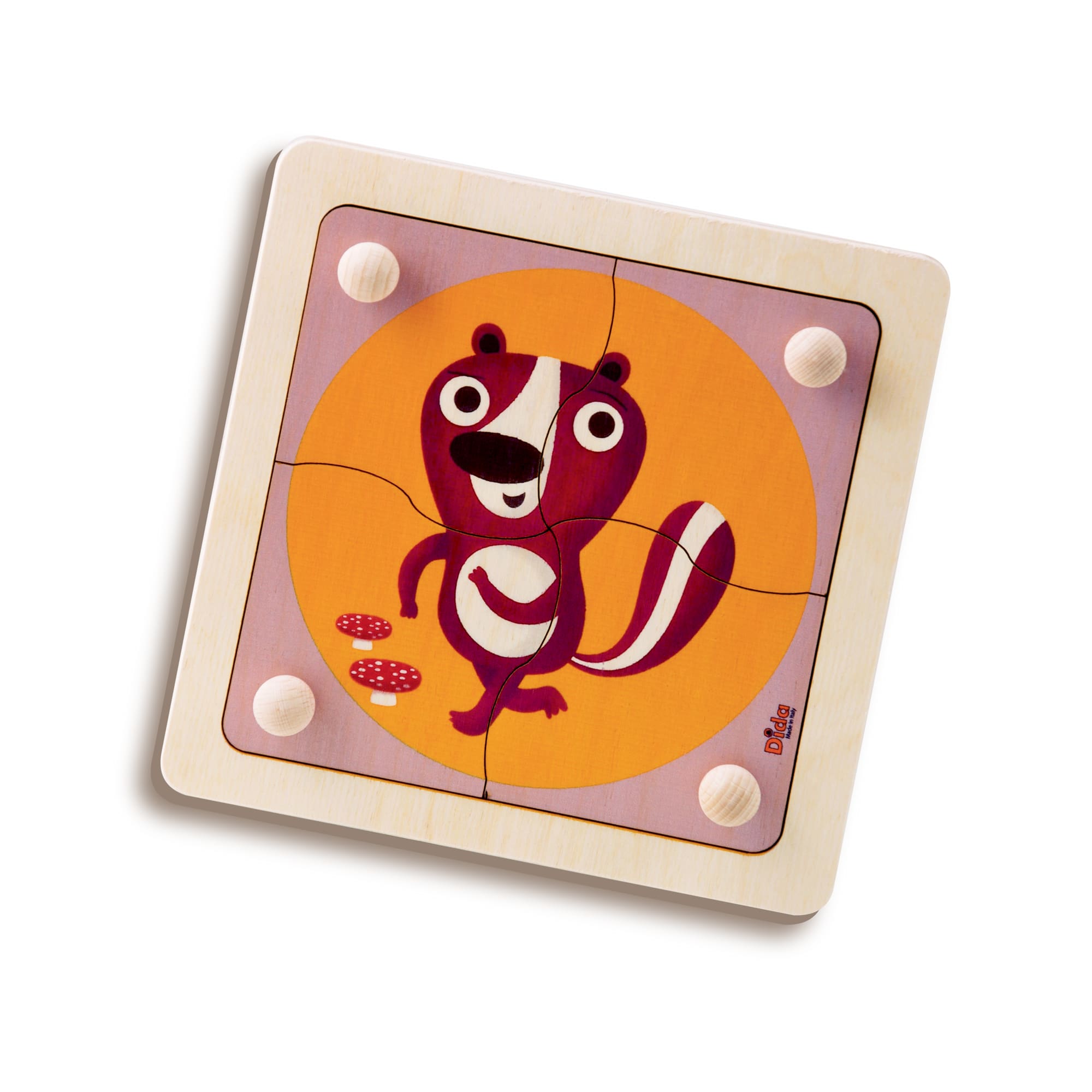 Puzzle Puzzola - incastri e puzzle facili per bimbi piccoli - Dida Puzzle Puzzola - incastri e puzzle facili per bimbi piccoli - Dida