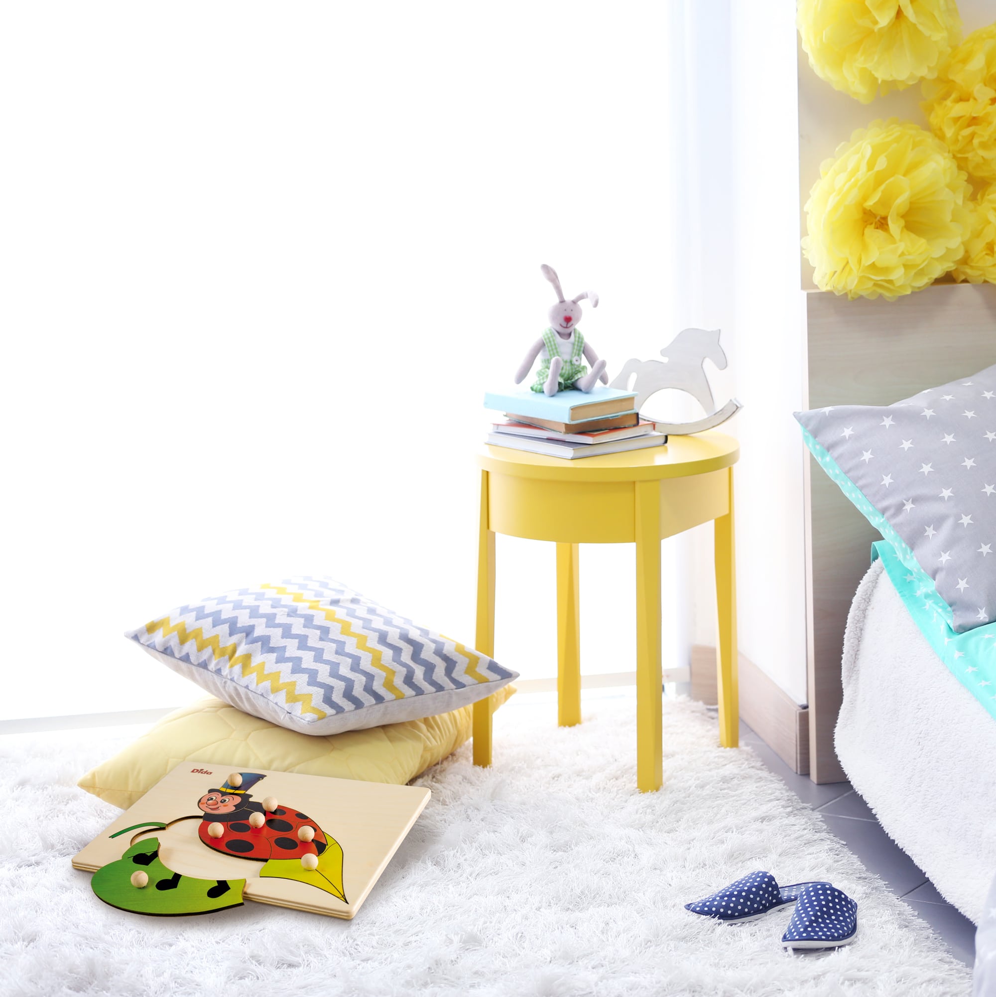 Puzzle in legno coccinella, 7 tessere con pomelli - Gioco di pazienza, concentrazione, e osservazione - Dida Puzzle in legno coccinella, 7 tessere con pomelli - Gioco di pazienza, concentrazione, e osservazione - Dida