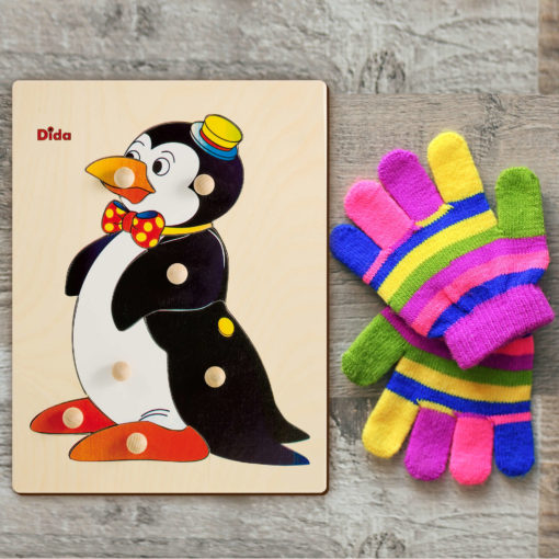 puzzle pinguino