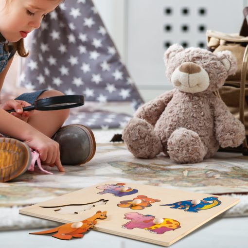 Melissa & Doug, Puzzle in legno per bambini fattoria degli animali