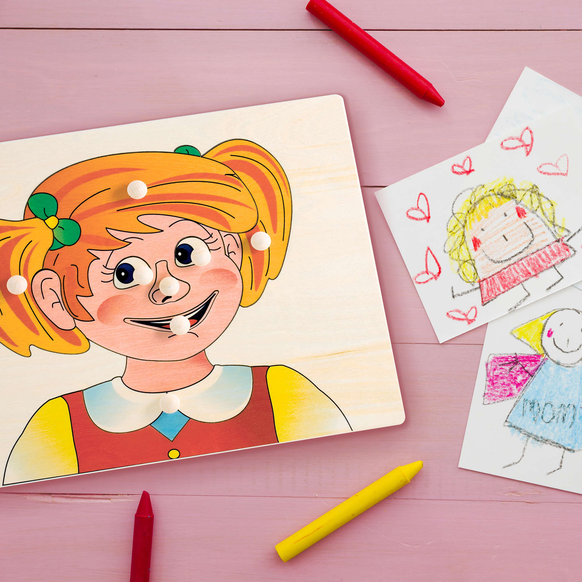 Puzzle Schema corporeo Viso Bimba puzzle bimba schema viso