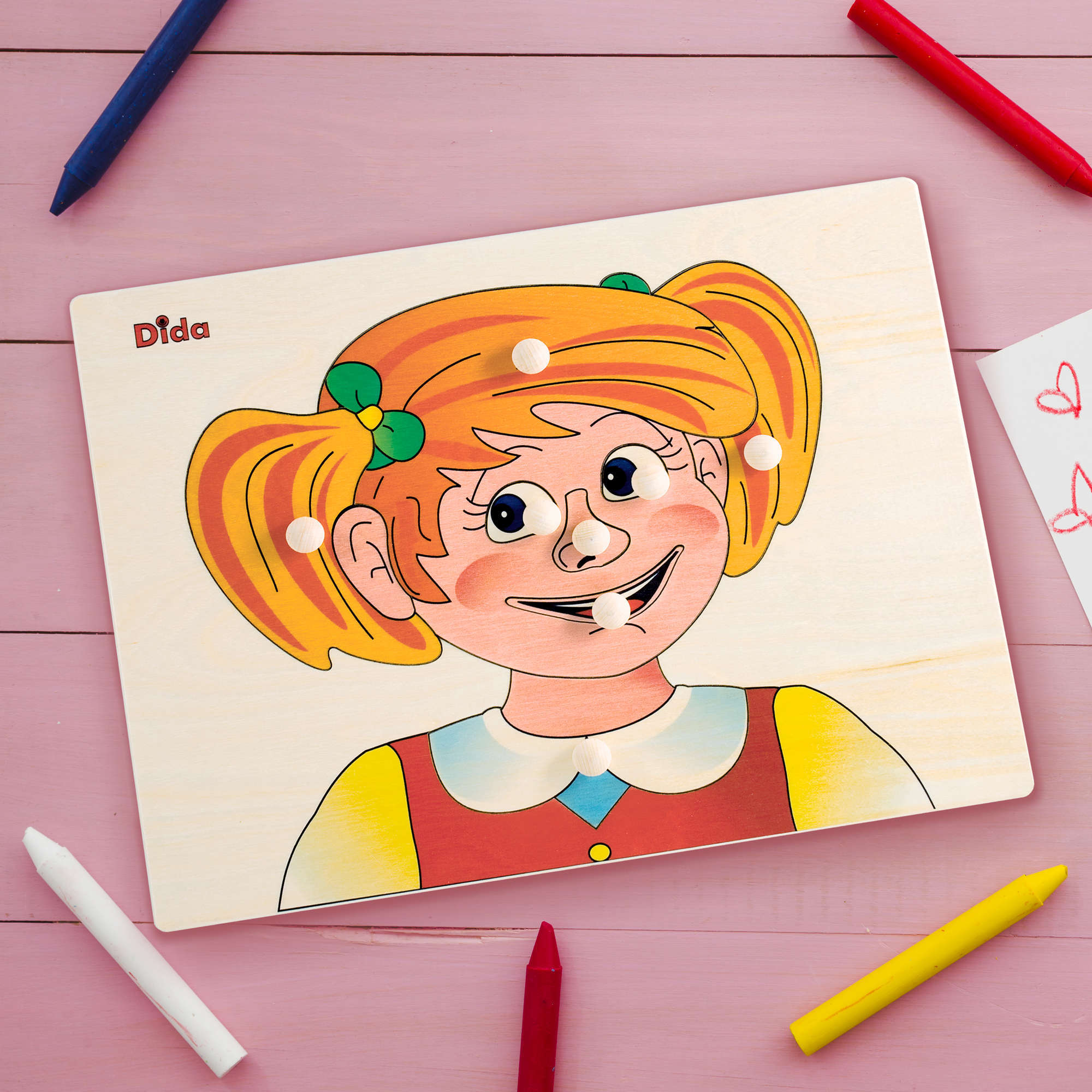 Puzzle Schema corporeo Viso Bimba Puzzle Schema corporeo Viso Bimba