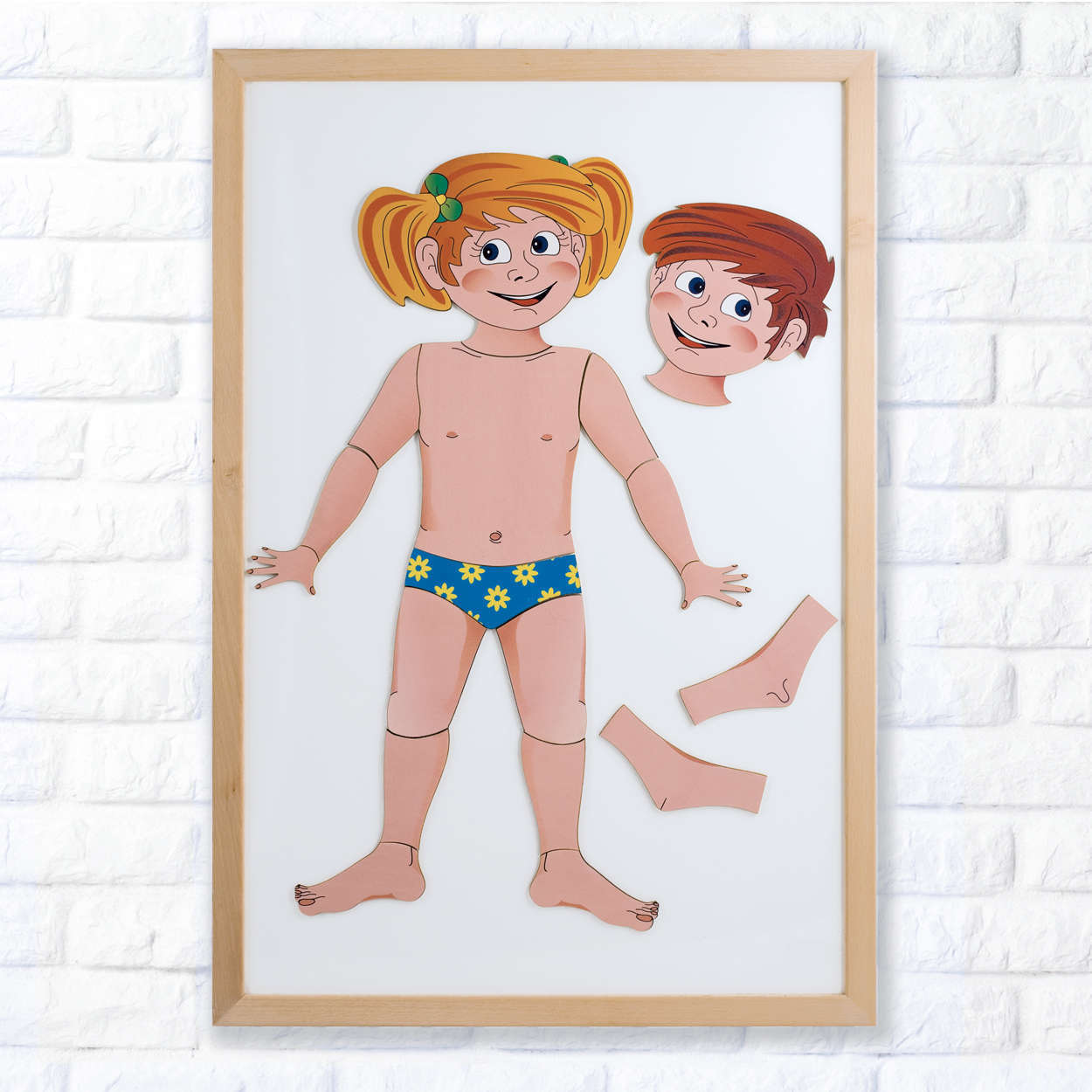 Schema corporeo gioco magnetico - Il corpo umano per bambini - Dida Schema corporeo gioco magnetico - Il corpo umano per bambini - Dida