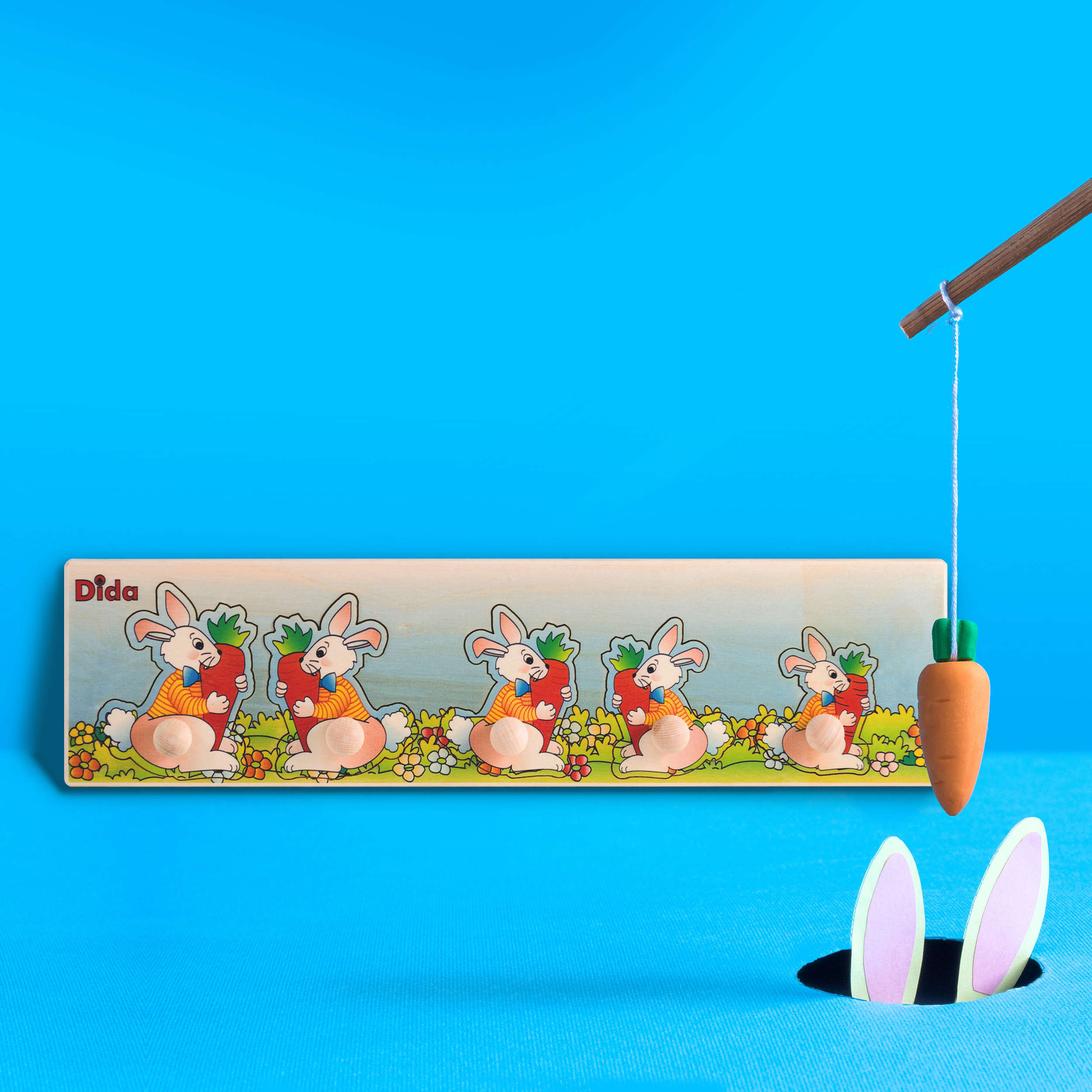 Seriazione Conigli -puzzle e incastri per bambini -metodo Montessori -Dida Seriazione Conigli -puzzle e incastri per bambini -metodo Montessori -Dida