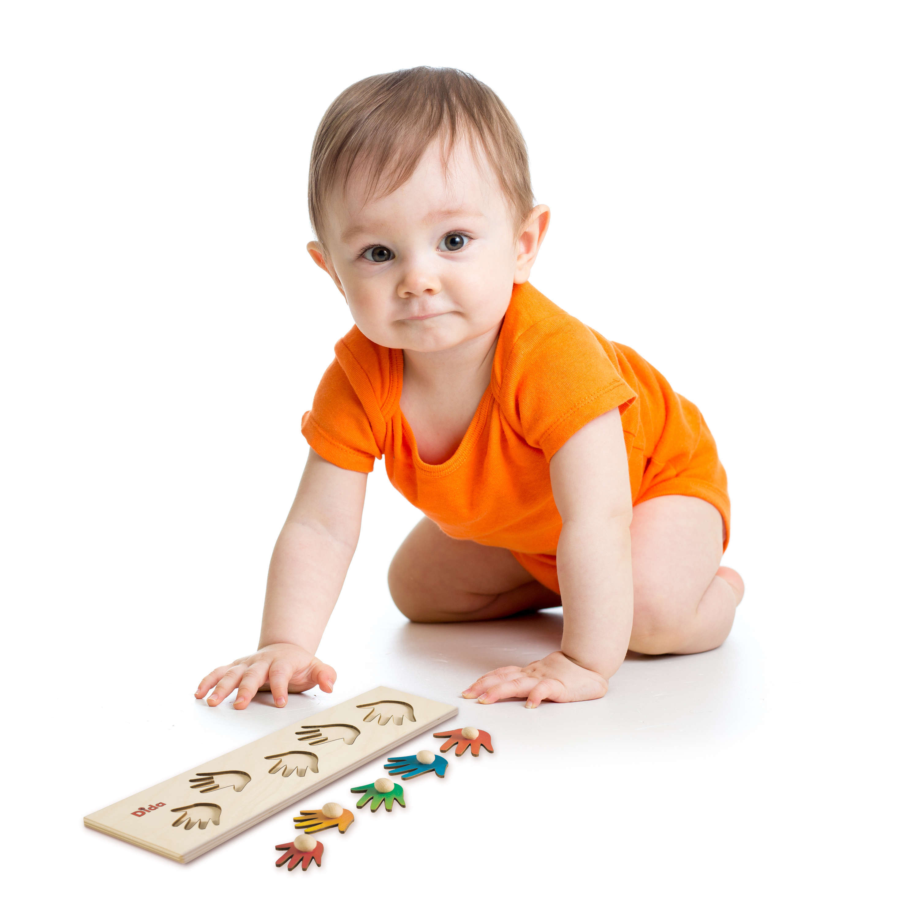 Seriazione Mani - puzzle di legno - metodo Montessori - Dida Seriazione Mani - puzzle di legno - metodo Montessori - Dida