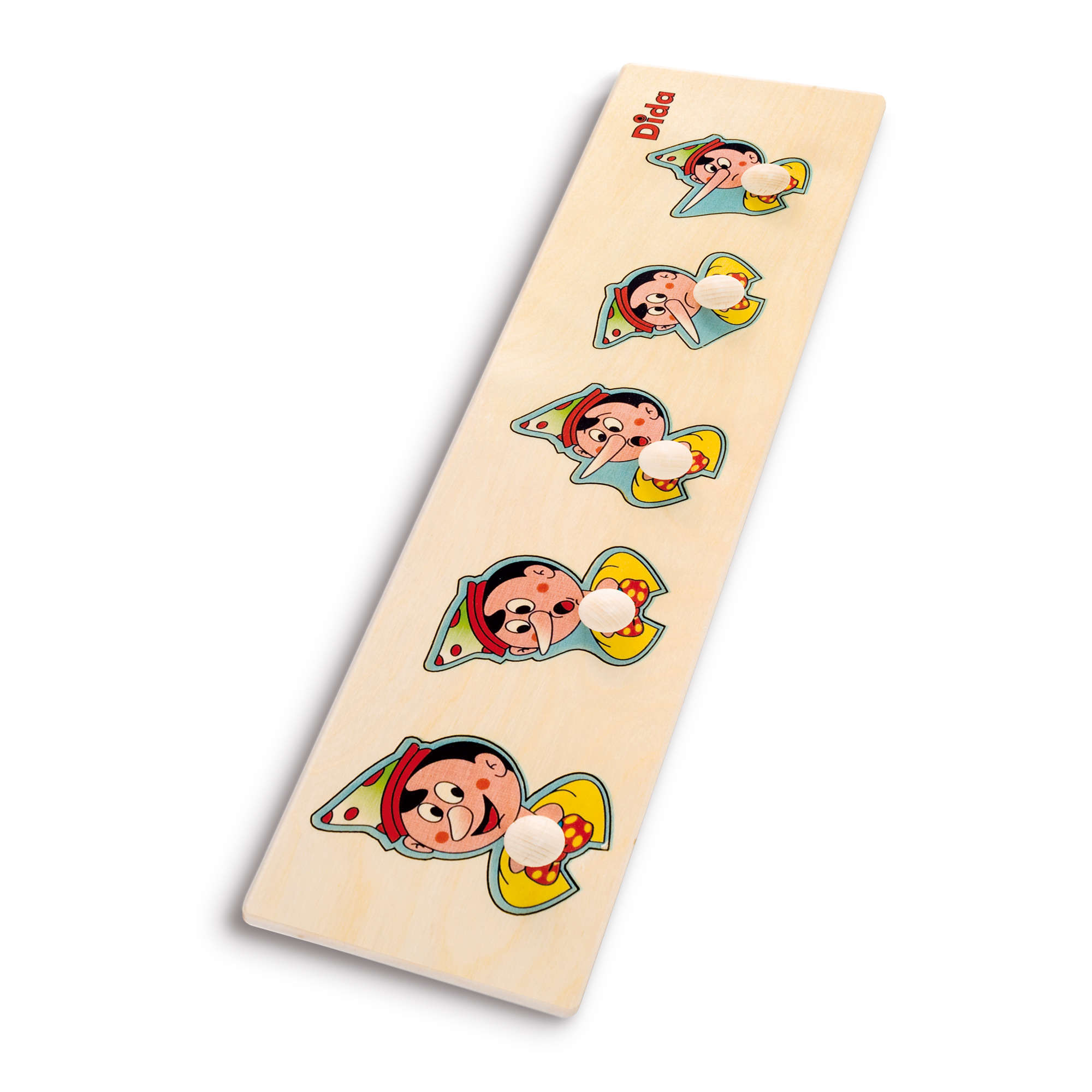 Seriazione Pinocchio - puzzle e incastri - sequenza grande piccolo - Dida Seriazione Pinocchio - puzzle e incastri - sequenza grande piccolo - Dida