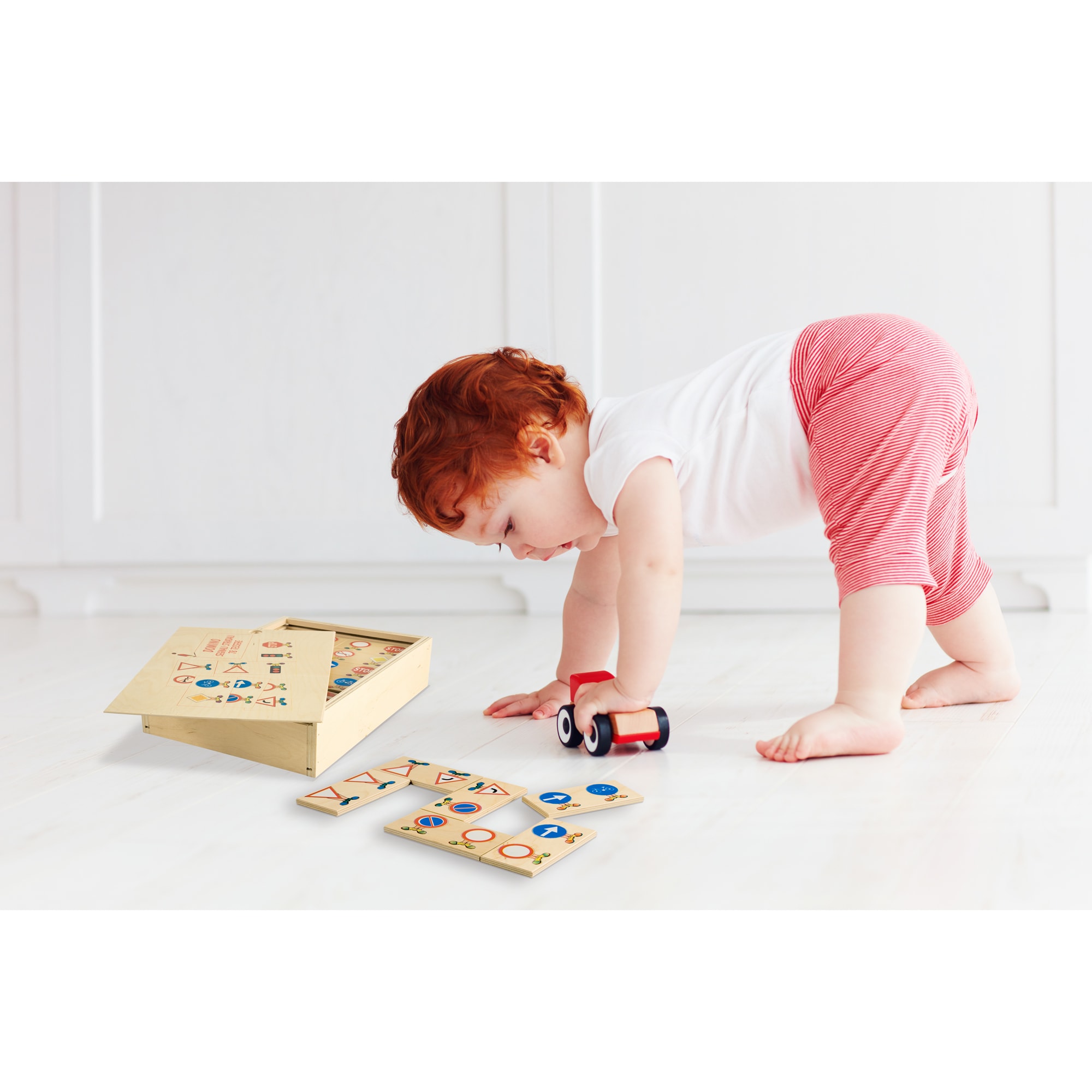 Gioco domino segnali stradali -gioco da tavolo e di società - simboli stradali - Dida