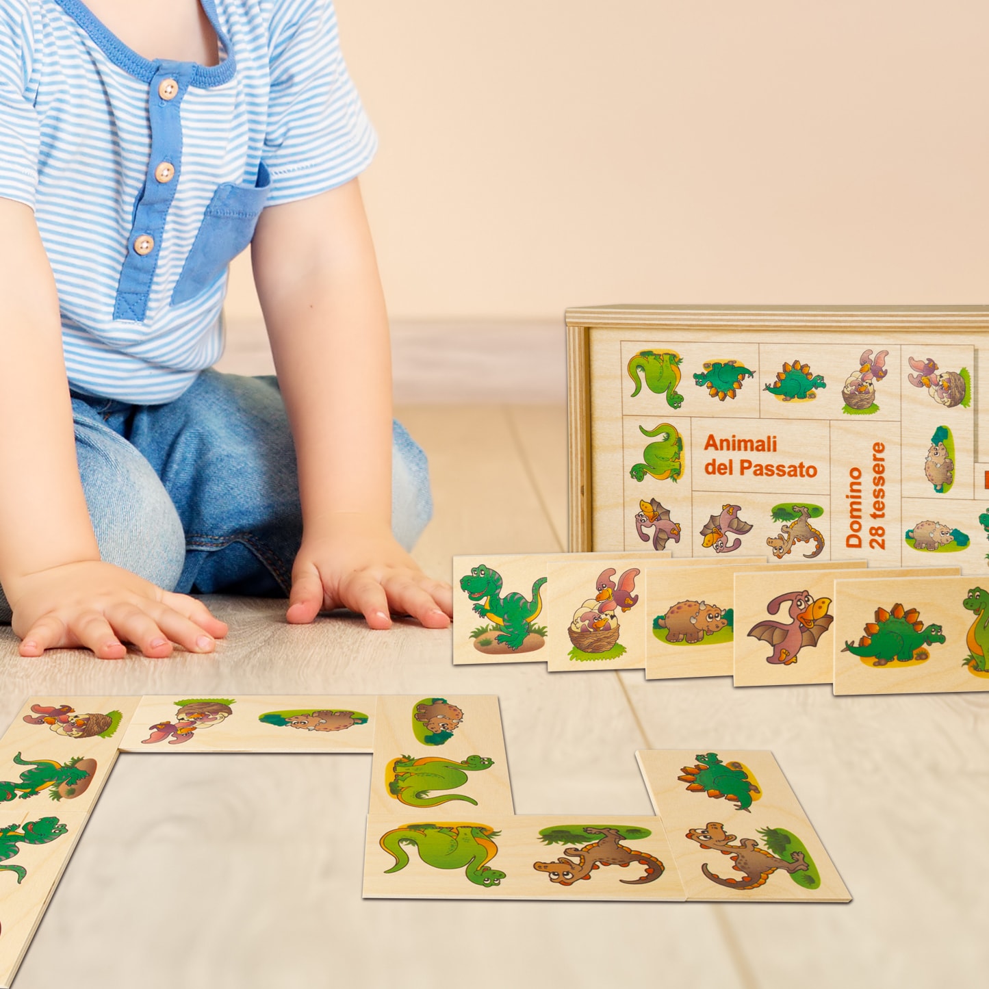 Domino animali del passato i dinosauri nell'immaginario dei bambini - Dida Domino animali del passato i dinosauri nell'immaginario dei bambini - Dida